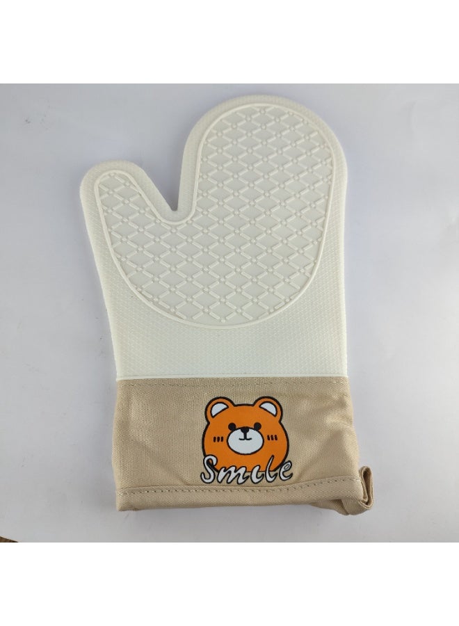 جوانتي مطبخ حراري سيليكون مبطن من الداخل – حماية آمنة للفرن والأواني الساخنة - Image 1