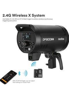 جودوكس DP800III-V Studio Flash Powerful with 30W COB LED Modeling Lamp 5800K ± 200K, GN126 800Ws Professional Flash with Godox 2.4G Wireless X Flash Strobe System, Bowens Support  - Image 4
