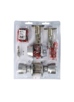 ACE Exterior Keyed-Alike Locking Entry Door Kit Silver 2-3/8 to 2-3/4 Inch 3883N  - Image 2