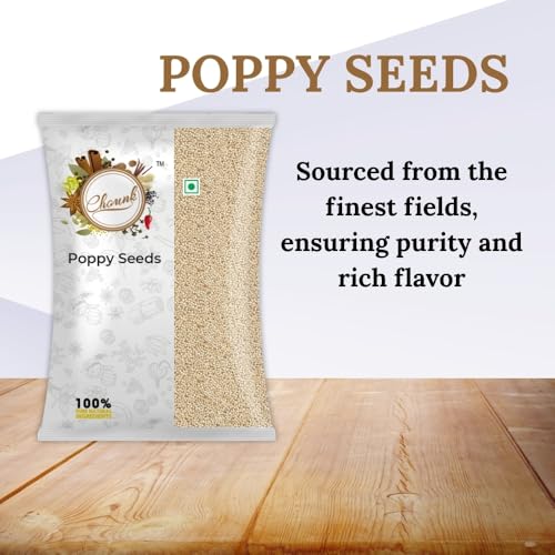 Chounk Spices Natural Poppy Seeds 50 gm Artificial Colors and Preservatives Free | Khus Khus | Khas Khas | Posta Dana | Khaskhas | White | No Coating - Image 4