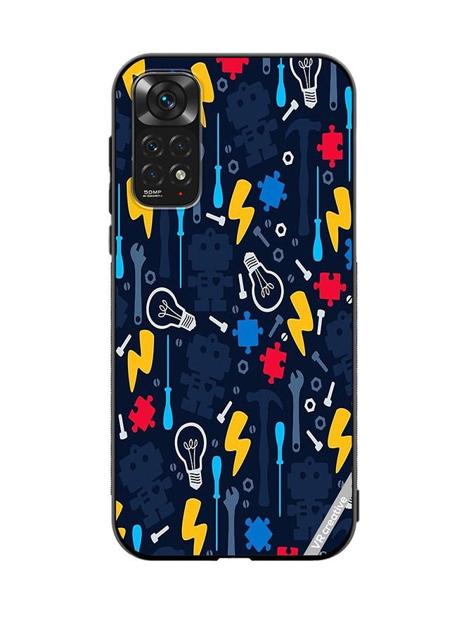 Protective Case Cover For Xiaomi Redmi Note 11 Multicolur Design Multicolour