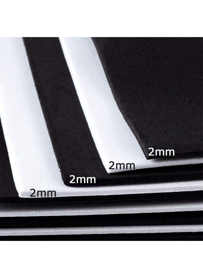 BENECREAT 20 Sheets Black And White A4 Eva Foam Sheets 8X12 Inch Foam Sheets For Crafts Scrapbooking Decorations Thickness 2Mm - Image 4