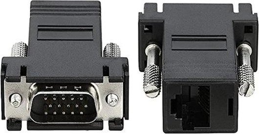 RJ45 To VGA Adapter Converter Converter Additional 30 Meter Extender Cat5/6