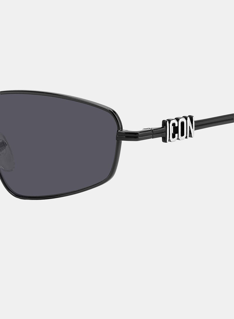 Dsquared Men Square Sunglasses 60 ICON 0015/S - Image 5