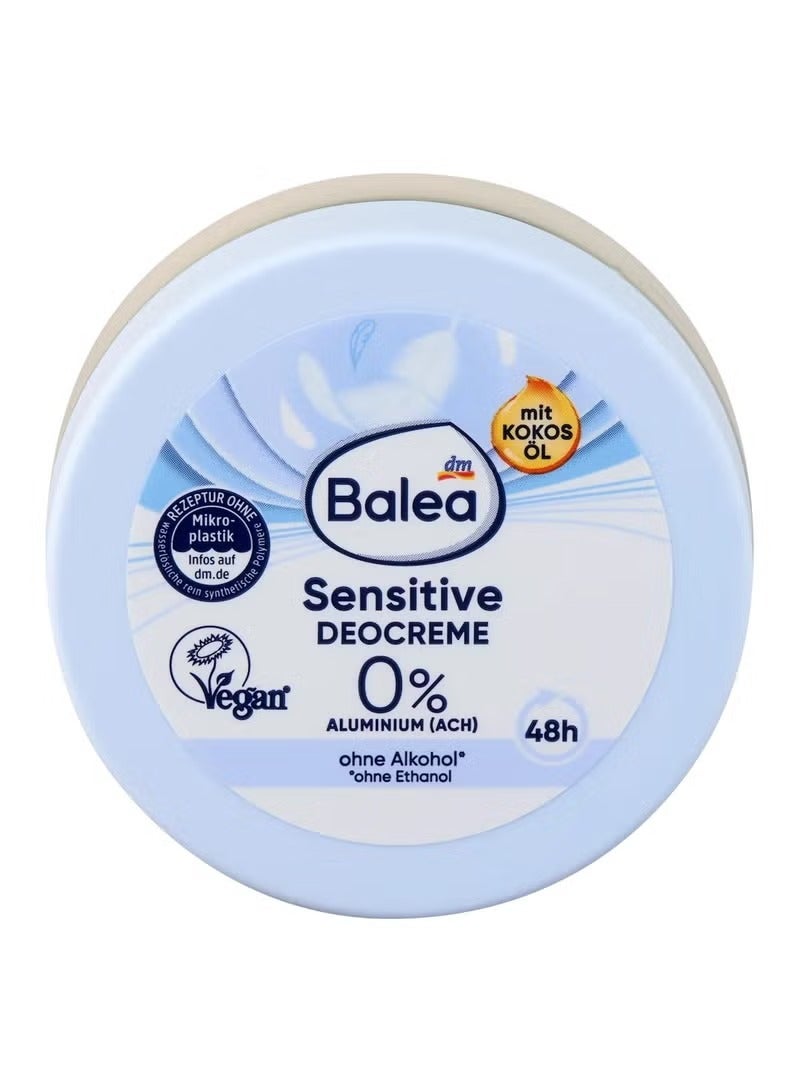 باليا كريم مزيل للرائحة للبشرة الحساسة 0% ألومنيوم (ACH) 50 مل