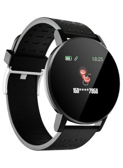 Generic Smart Watch for Men Women，Bluetooth Make/Answer Calls Fitness Modes and Sleep Modes，Waterproof Intelligent Heart Rate Monitoring,  ，Multi Language Black  - Image 1