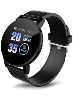 Generic Smart Watch for Men Women，Bluetooth Make/Answer Calls Fitness Modes and Sleep Modes，Waterproof Intelligent Heart Rate Monitoring,  ，Multi Language Black  - Image 2