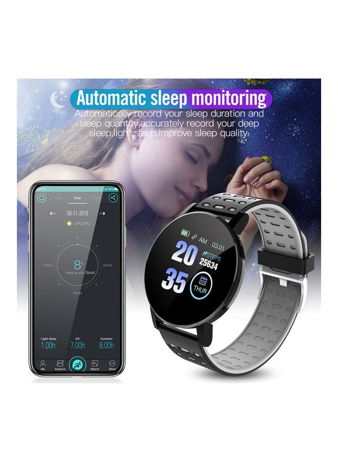 الرجال والنساء ووتش الذكية ، وتقنية بلوتوث الاتصال الهاتفي / الرد على الهاتف واللياقة البدنية وطريقة وضع النوم ، والمياه واقية من رصد معدل ضربات القلب الذكي ، متعدد اللغات الأسود - Image 4