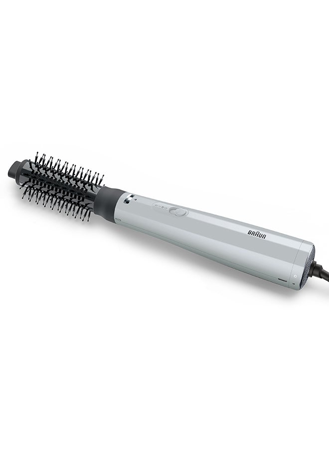 Braun Air Styler, Light Weight, Quick Drying Time, 2 Heat Modes Plus Cold Shot, 800 Watts with 1 Attachment, Drying Nozzle - BRAS221SDE grey - Image 2
