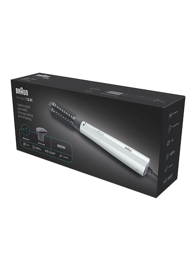 Braun Air Styler, Light Weight, Quick Drying Time, 2 Heat Modes Plus Cold Shot, 800 Watts with 1 Attachment, Drying Nozzle - BRAS221SDE grey - Image 1