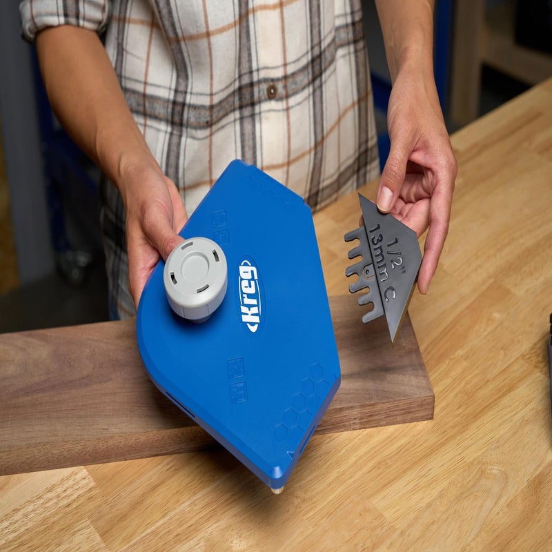 Kreg PRS1000 Corner Routing Guide Set - Corner Routing Guide - Use with Any Trim Router, Handheld Router, or Router Table - Router Woodworking Tool - Image 4