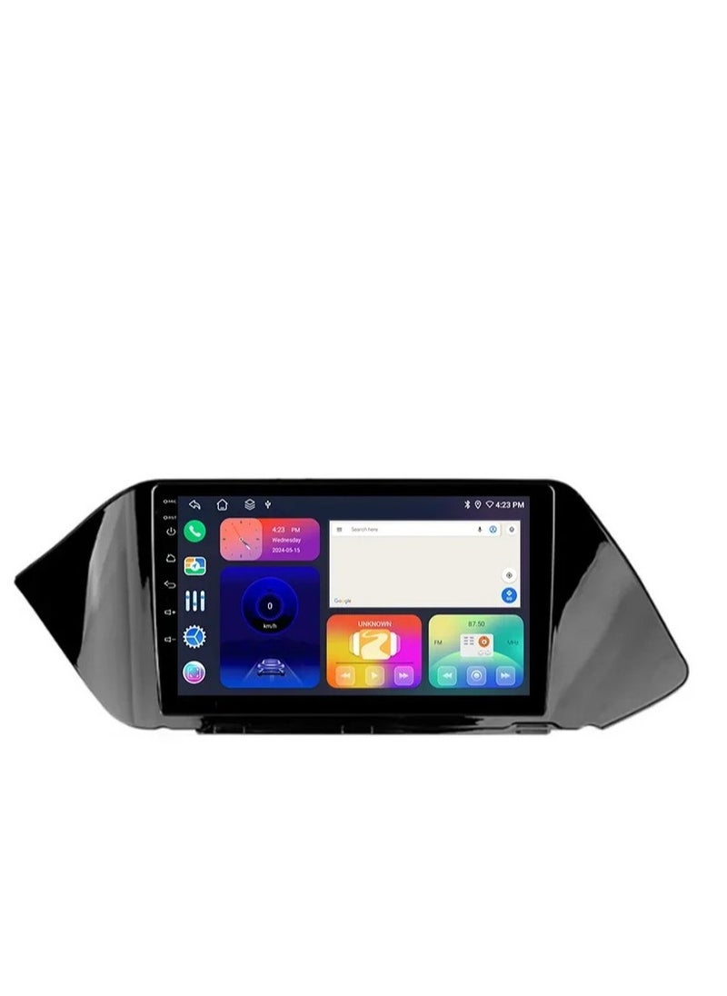 MNT - Hyundai Sonata screen 2019-2023 is part of the car's infotainment system. It runs on Android and supports features like Apple CarPlay and Android Auto, allowing you to easily connect your smartphone. It also offers a high resolution of up to 1080 pixels, making it excellent for displaying information and maps clearly. - Image 1