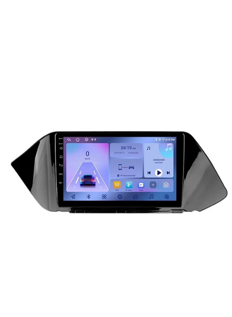 MNT - Hyundai Sonata screen 2019-2023 is part of the car's infotainment system. It runs on Android and supports features like Apple CarPlay and Android Auto, allowing you to easily connect your smartphone. It also offers a high resolution of up to 1080 pixels, making it excellent for displaying information and maps clearly. - Image 1