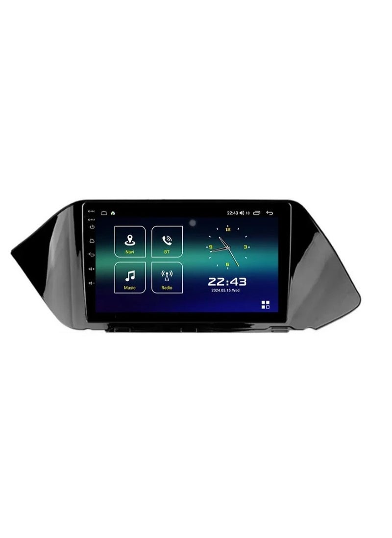 MNT - Hyundai Sonata screen 2019-2023 is part of the car's infotainment system. It runs on Android and supports features like Apple CarPlay and Android Auto, allowing you to easily connect your smartphone. It also offers a high resolution of up to 1080 pixels, making it excellent for displaying information and maps clearly. - Image 1