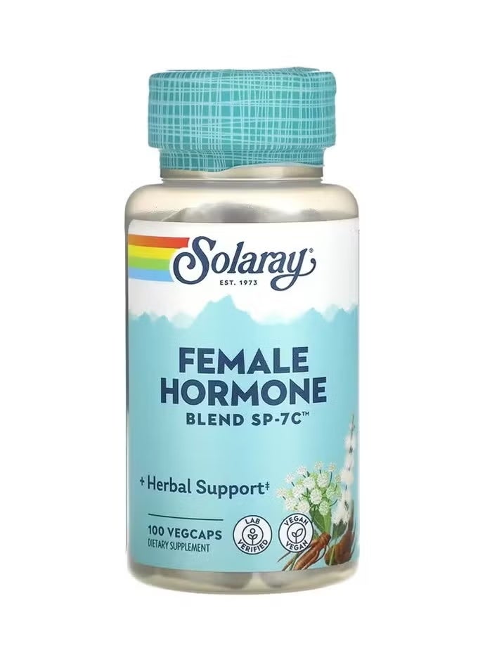 SOLARAE SP-7C Female Hormone Blend Dietary Supplement - 100 Vegetarian Capsules