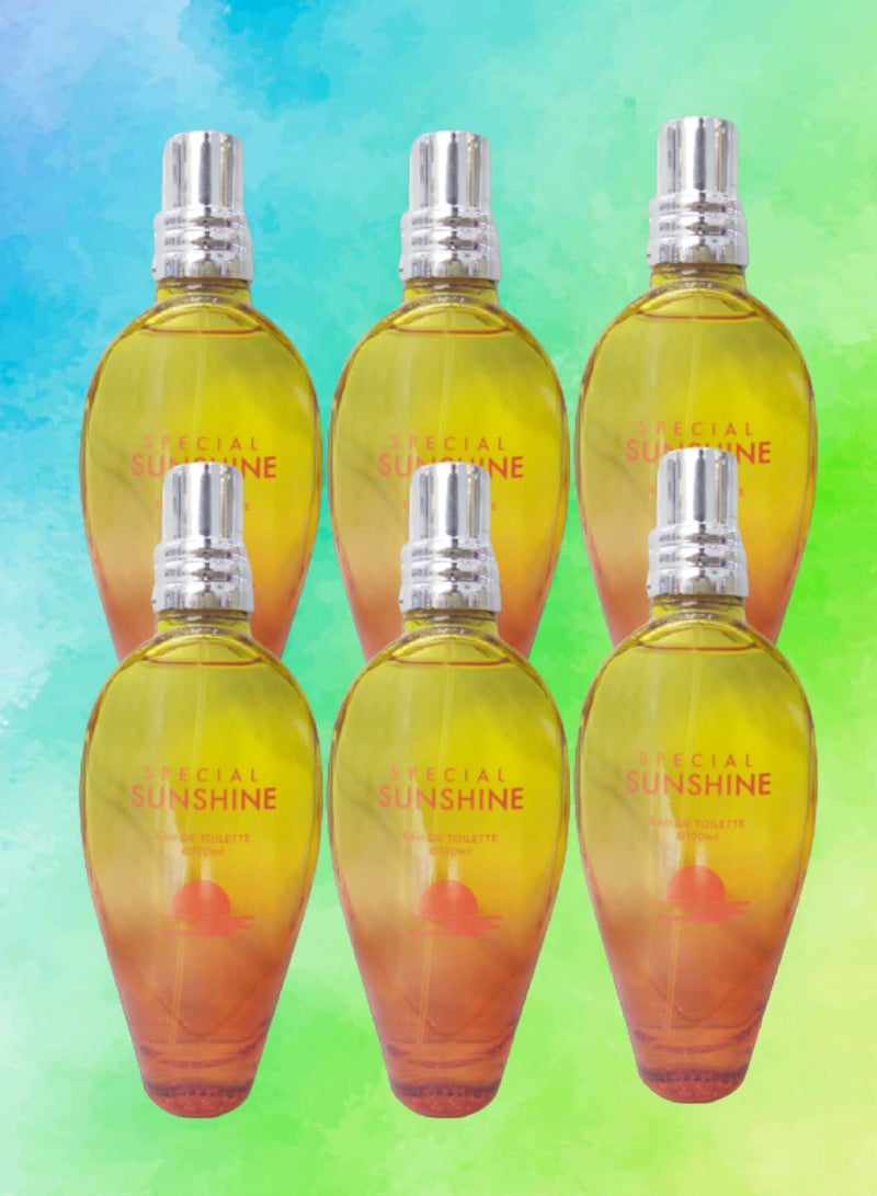 Sunshine 6 Pieces Special Sunshine Perfume 100 Ml EDT - Image 1