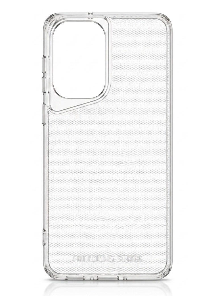 Samsung Galaxy A56 / Samsung Galaxy A36 Clear Case Soft Flexible Silicone TPU Shockproof Transparent Rubber Back Cover With Camera Protection Compatible for Samsung A56 / Samsung A36