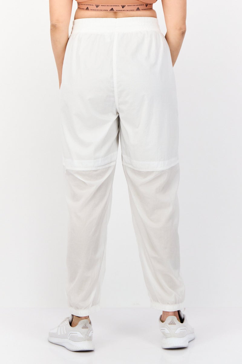 adidas Originals Women Regular Fit Training Track Pants, White  - Image 3
