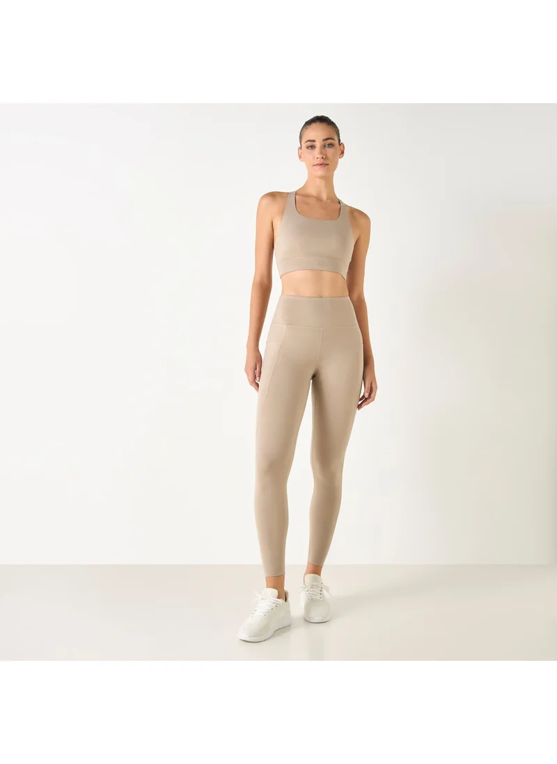ADOT by Splash Seamless Sports Bra with Scoop Neck