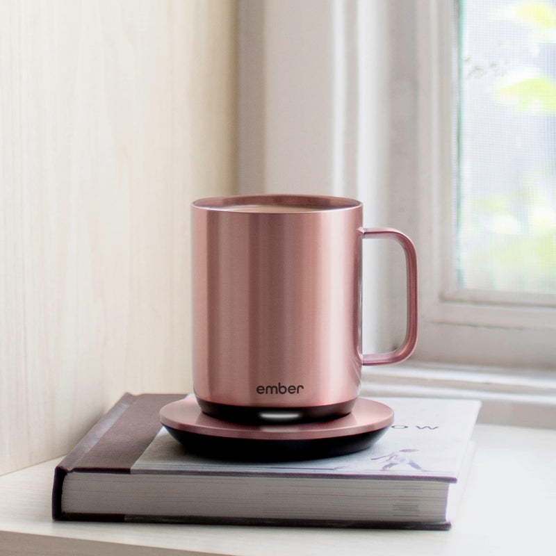 Ember Charging Coaster 2, Wireless Charging for Use with Ember Temperature Control Smart Mug, Rose Gold - Image 2