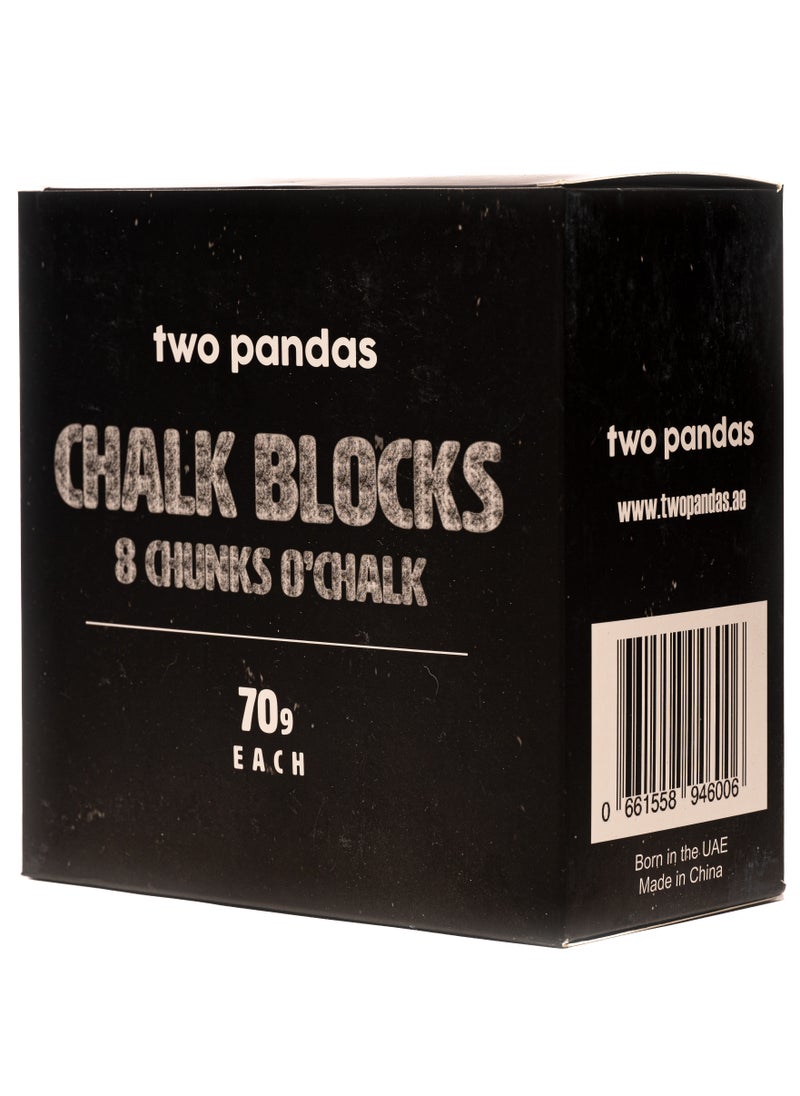 two pandas - two pandas Chalk Block for Rock Climbing Calisthenics Bouldering Crossfit Gym Gymnastics Weightlifting - Image 1
