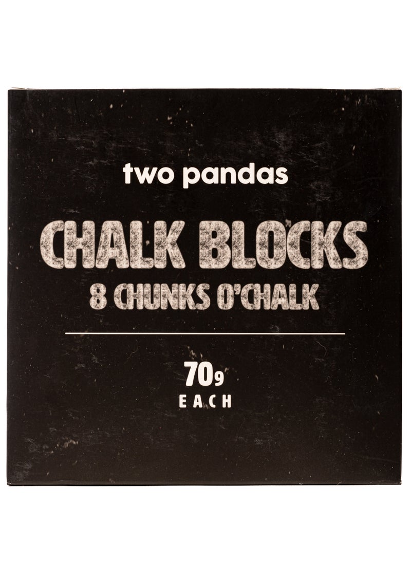 two pandas - two pandas Chalk Block for Rock Climbing Calisthenics Bouldering Crossfit Gym Gymnastics Weightlifting - Image 1