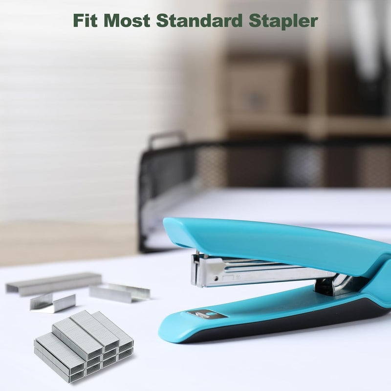 M.G 24/8 Heavy Duty Staples for Stapler, 10000pcs(500pcs Per Box) Staples 50 Sheets Capacity for Standard Stapler Smooth Stapling for Home Office Supplies, Silver - Image 4