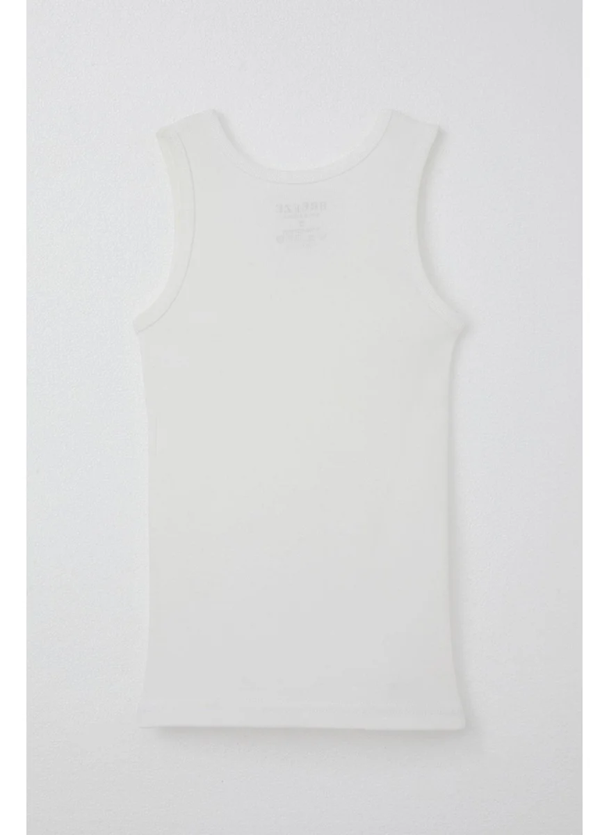Breeze Boy's Undershirt 1-13 Years, Cream