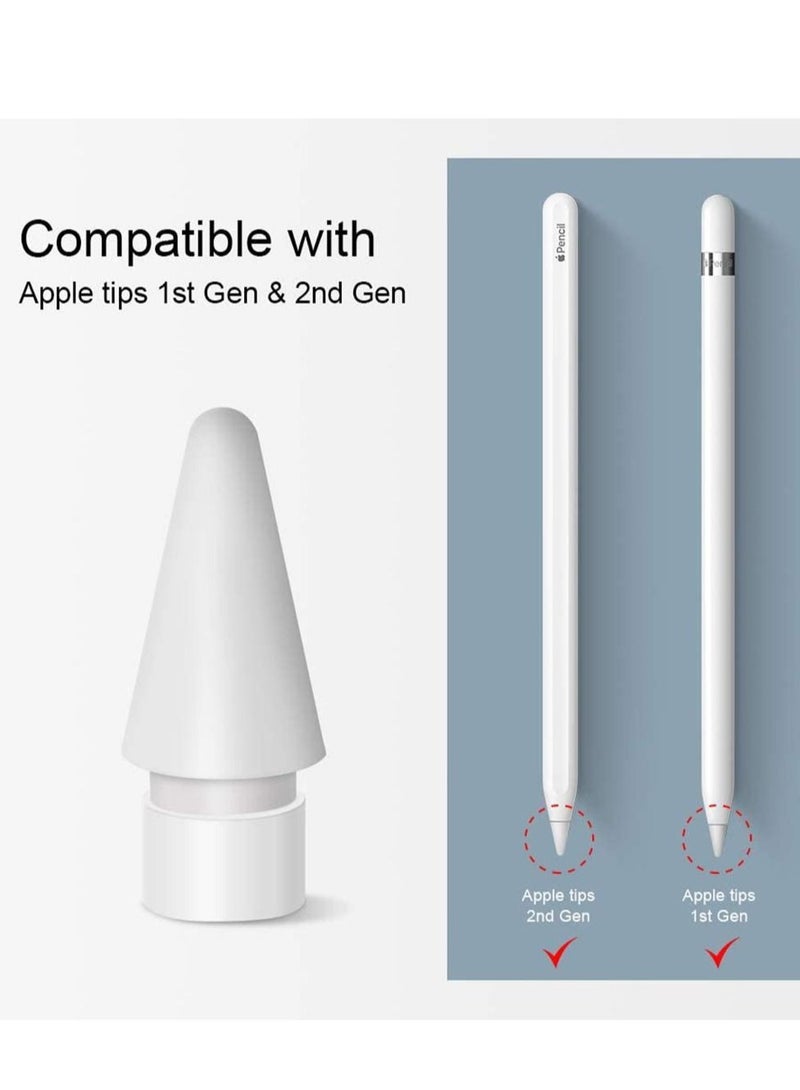 Captaintech Stylus Tips Compatible for Apple iPad Pro pencil iPencil Nibs Replacement Pen 1st Gen 2nd Generation, High Sensitivity and Support Pressure Sensitive Operation 2 Pack - Image 3