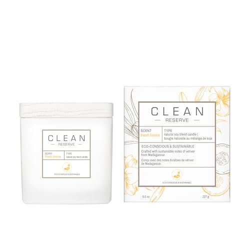 CLEAN RESERVE Home Candle | Natural Soy Blend Scented Candle | Premium Non-Toxic Candle Made with Sustainable Ingredients | Up to 40 Hour Burn Time | 8 oz - Image 2