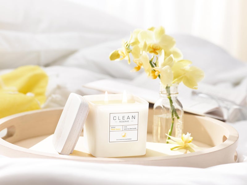 CLEAN RESERVE Home Candle | Natural Soy Blend Scented Candle | Premium Non-Toxic Candle Made with Sustainable Ingredients | Up to 40 Hour Burn Time | 8 oz - Image 4