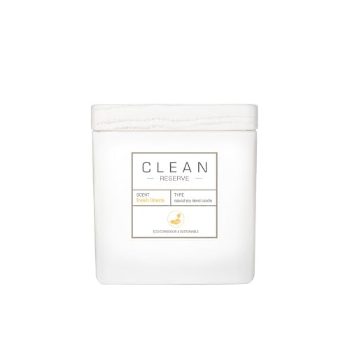 CLEAN RESERVE Home Candle | Natural Soy Blend Scented Candle | Premium Non-Toxic Candle Made with Sustainable Ingredients | Up to 40 Hour Burn Time | 8 oz - Image 1
