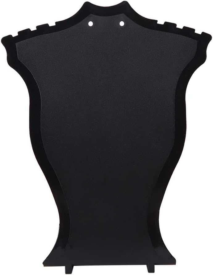 woobles Necklace Display, Necklace Pendant Chain Jewelry Hanger Jewelry Stands Hanger Earrings For Towers & Hangers Holder Rack(Black) - Image 1