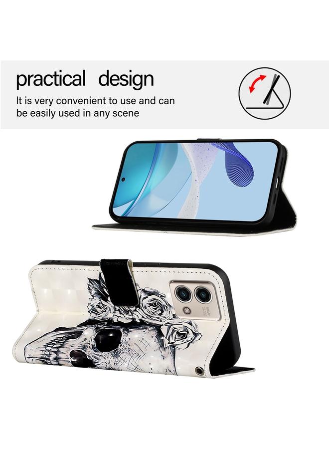 S-TOP Case For Motorola Moto G Stylus 4G 2023 3D Painting Horizontal Flip Leather Phone Case - Image 3