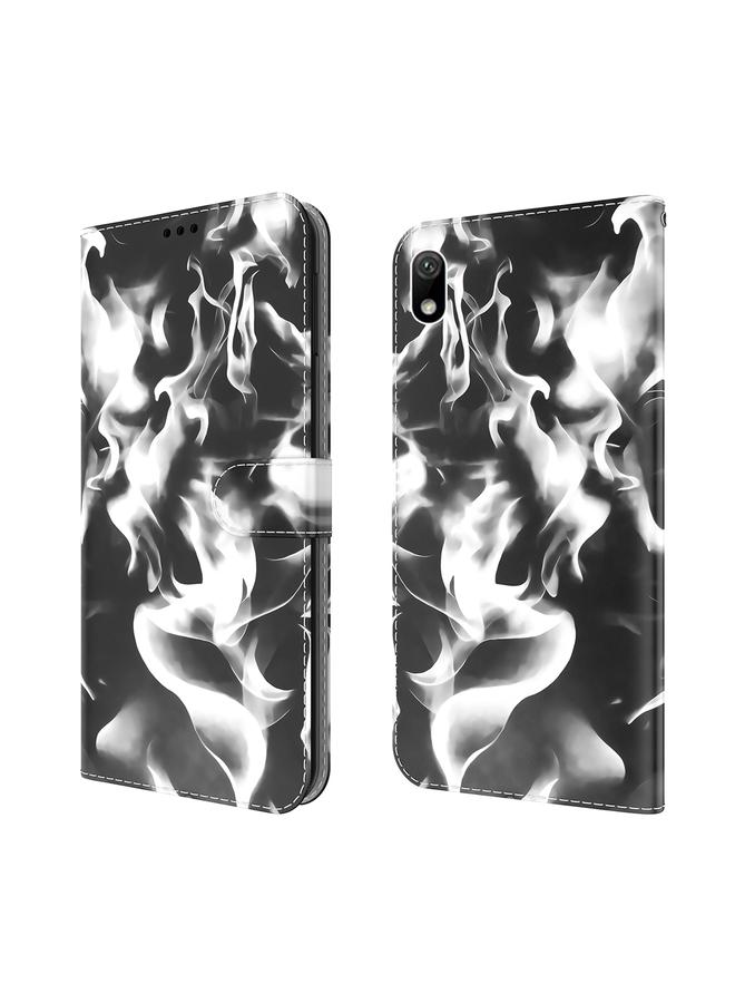 S-TOP Case For Huawei Y5 2019 / Honor 8S Cloud Fog Pattern Horizontal Flip Leather Case with Holder & Card Slot & Wallet - Image 2