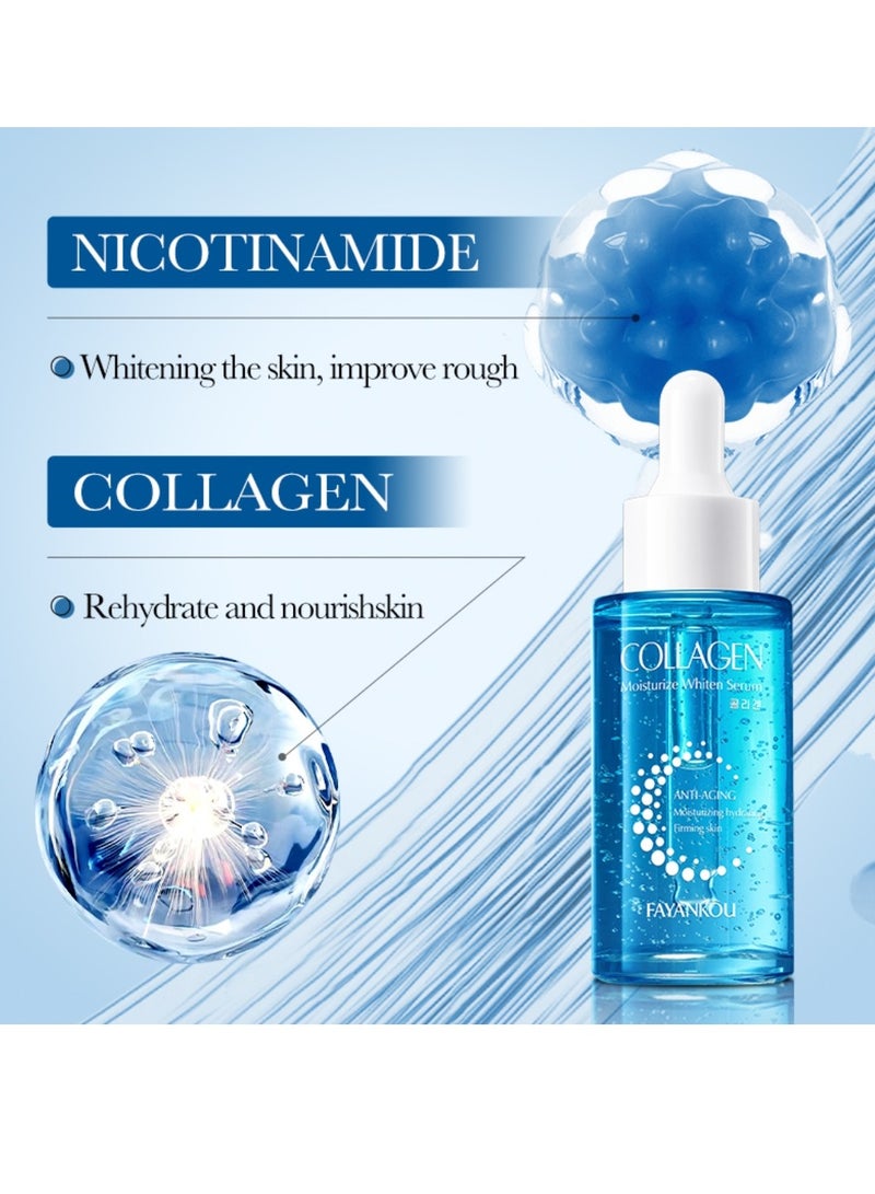 FAYANKOU 40ml Collagen Moisturize Whiten Serum Anti-Aging Moisturizing Serum - Image 4