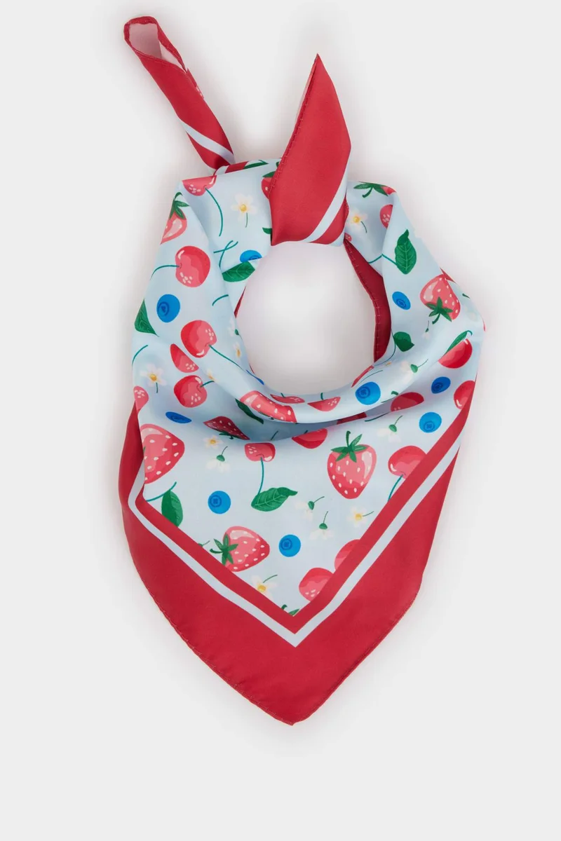 ديفاكتو Girl Printed Foulard