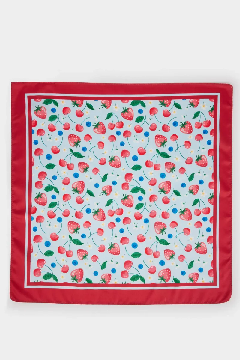 ديفاكتو Girl Printed Foulard