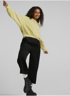 بوما سويت شيرت Downtown Velour برقبة دائرية ضيقة للنساء  - Image 5