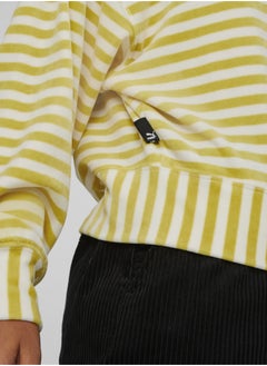 بوما سويت شيرت Downtown Velour برقبة دائرية ضيقة للنساء  - Image 4