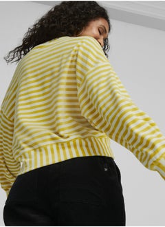 بوما سويت شيرت Downtown Velour برقبة دائرية ضيقة للنساء  - Image 2