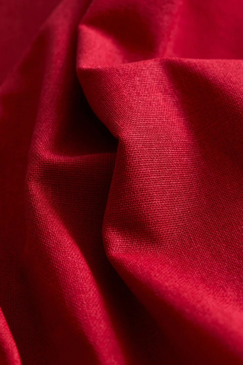 اتش اند ام غطاء وسادة من الكانفاس المطبوع