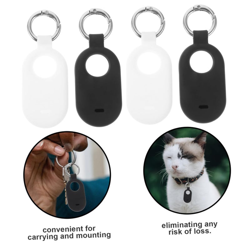 4pcs Clear Shockproof Protective Case Cover for Scratch Resistance Hanging Sleeve - Image 3