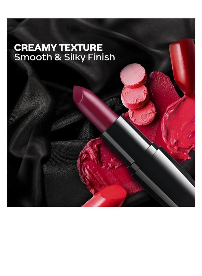 Faces Canada FACESCANADA Weightless Creme Finish Lipstick Pretty Pink 4G Creamy FinishSmooth Texture Long Lasting Rich Color Hydrated Lips Vitamin E Jojoba Oil Shea Butter Almond Oil - Image 2