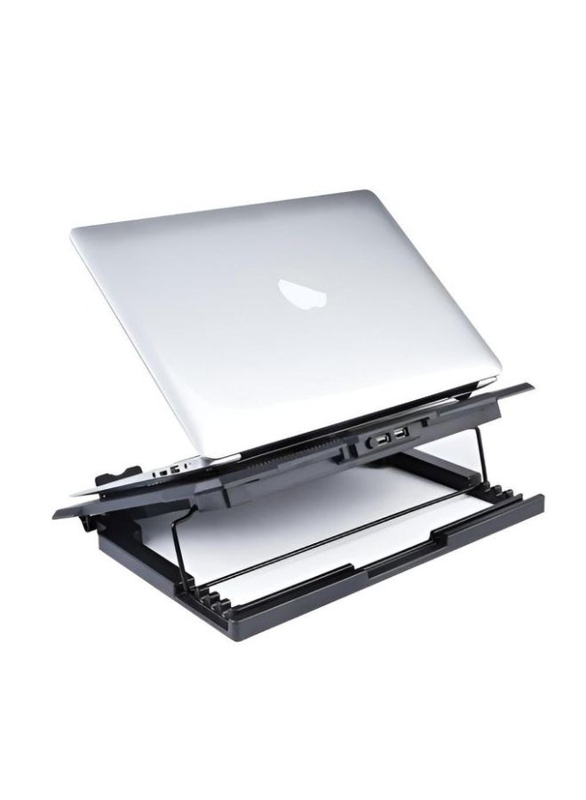 Crash C1000 Laptop Cooling Pad – Efficient Cooling with 140mm Fan, LED Lighting, Non-Slip Base & 5 Adjustable Angles, Fits up to 17-inch Laptops - Image 3