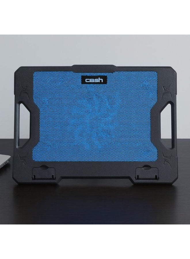 Crash C1000 Laptop Cooling Pad – Efficient Cooling with 140mm Fan, LED Lighting, Non-Slip Base & 5 Adjustable Angles, Fits up to 17-inch Laptops - Image 4