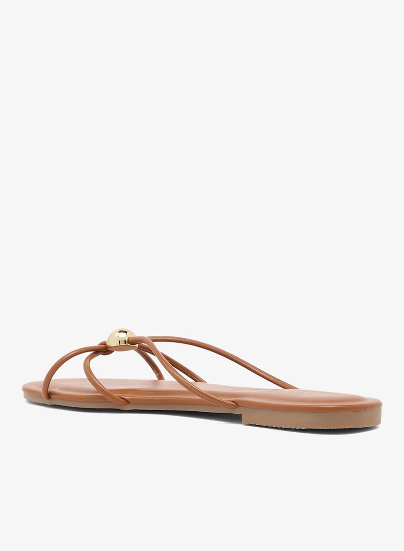 GLAMOROUS Multi Straps Flat Sandals - Image 4
