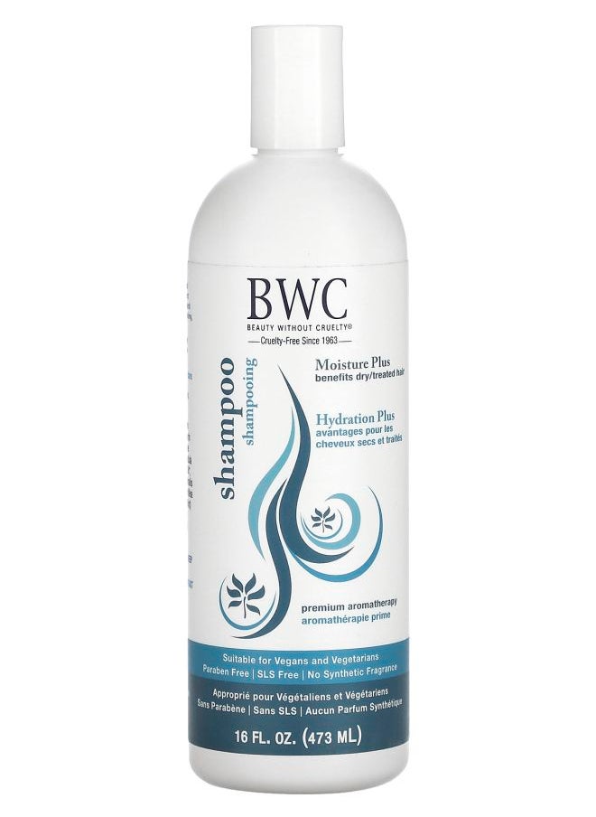 Beauty Without Cruelty - Shampoo Moisture Plus For Dry/Treated Hair 16 fl oz (473 ml) - Image 1