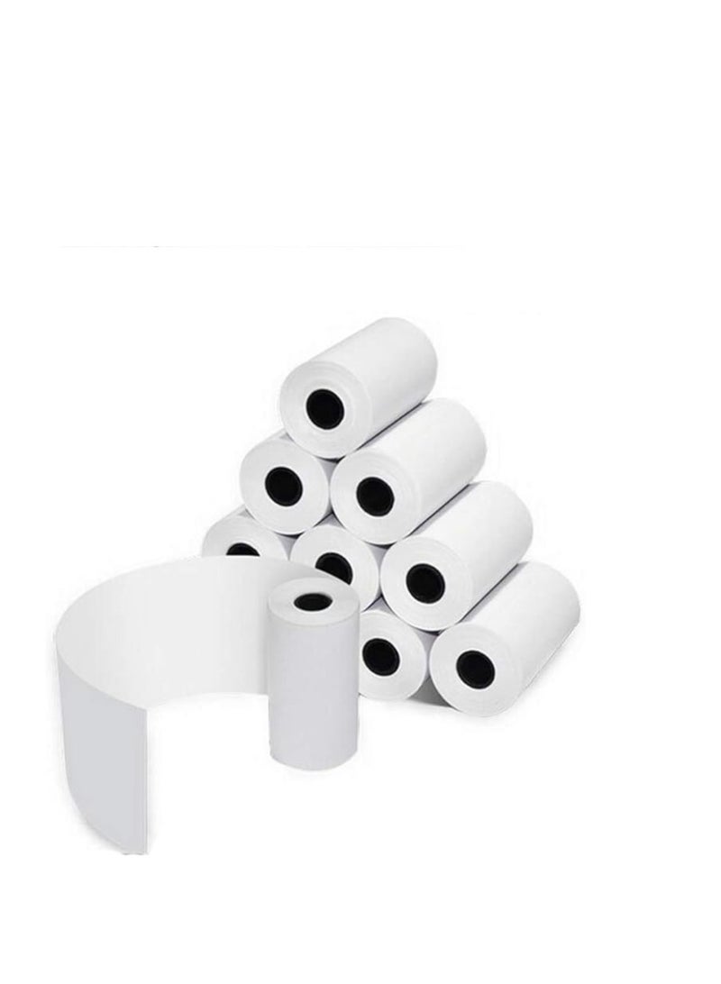 Thermal Paper, POS Thermal Receipt Paper, Roll 57 * 30mm (2.17 * 1.18in), Bill Ticket Printing for Cash Register POS Receipt Printer (10pcs)  - Image 2