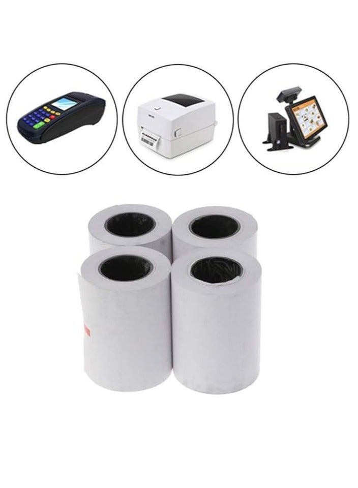 Thermal Paper, POS Thermal Receipt Paper, Roll 57 * 30mm (2.17 * 1.18in), Bill Ticket Printing for Cash Register POS Receipt Printer (10pcs)  - Image 4